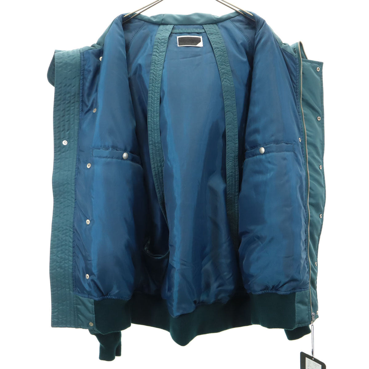 PHINGERIN 24AW Elevation Hooded Bomber Jacket Blue Size XL