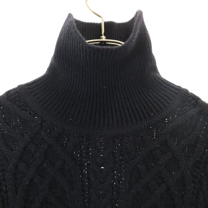 Christian Dior MONSIEUR 90s Wool Cable Sweater Black Size L