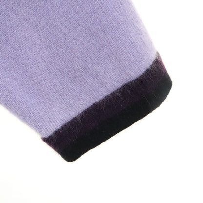 HERMES Italian-made 100% Cashmere Sweater Lavender Size L