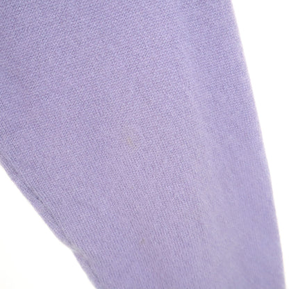 HERMES Italian-made 100% Cashmere Sweater Lavender Size L
