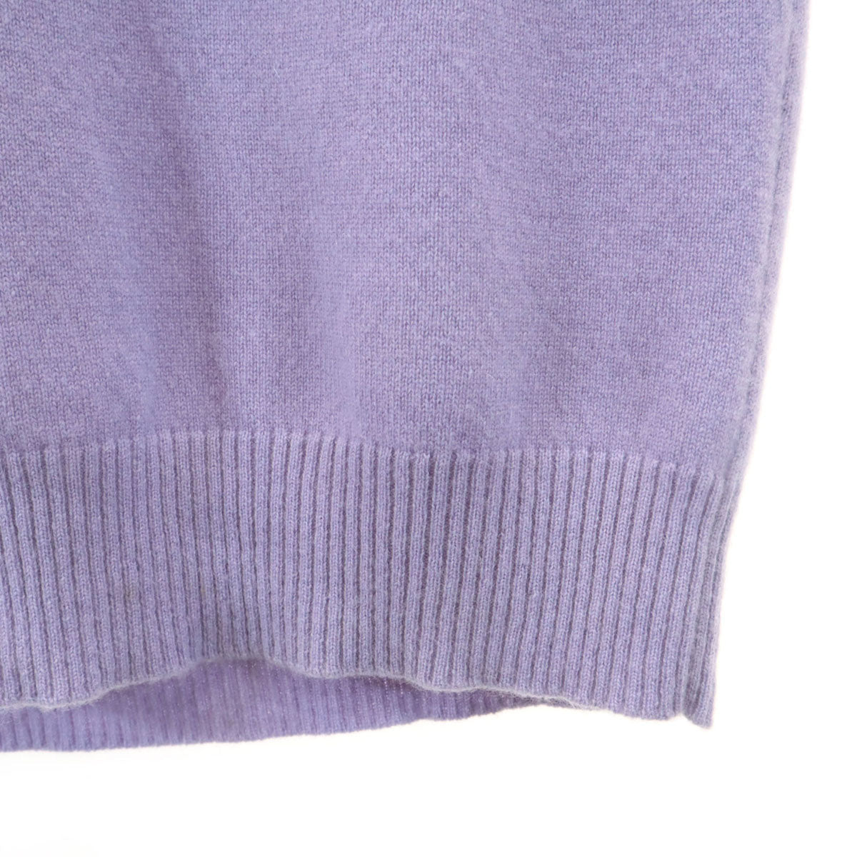 HERMES Italian-made 100% Cashmere Sweater Lavender Size L