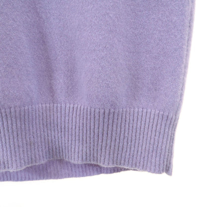 HERMES Italian-made 100% Cashmere Sweater Lavender Size L