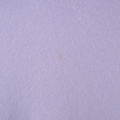 HERMES Italian-made 100% Cashmere Sweater Lavender Size L