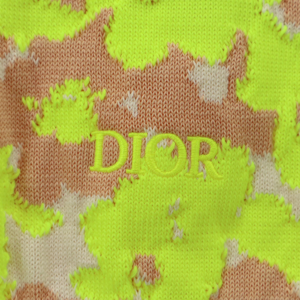 Dior 22SS Italian Technical Cotton Jacquard Sweater Size S