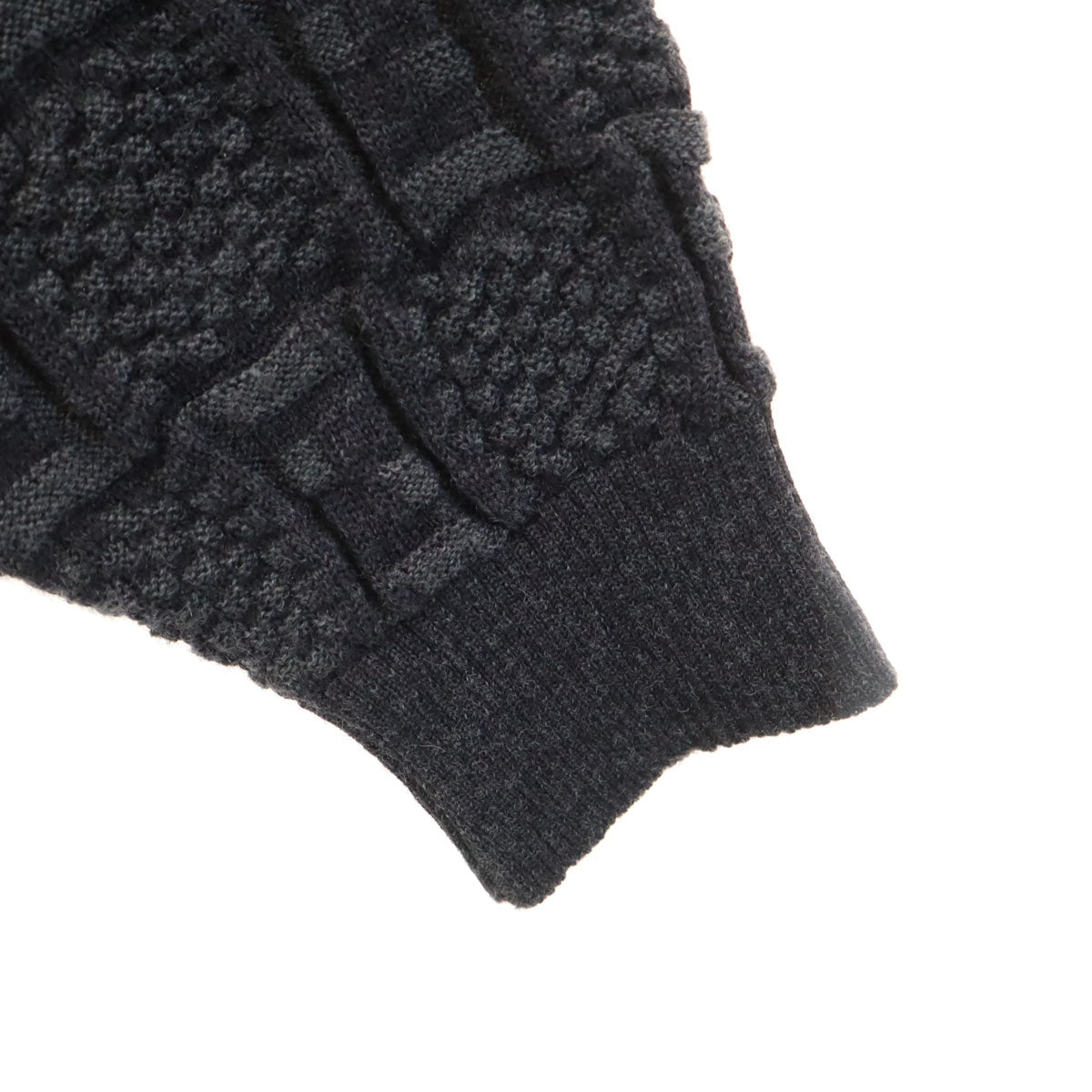 FENDI CLUB 90s Italian Zucca Pattern Sweater Gray Size 50/M