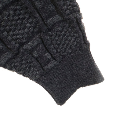 FENDI CLUB 90s Italian Zucca Pattern Sweater Gray Size 50/M