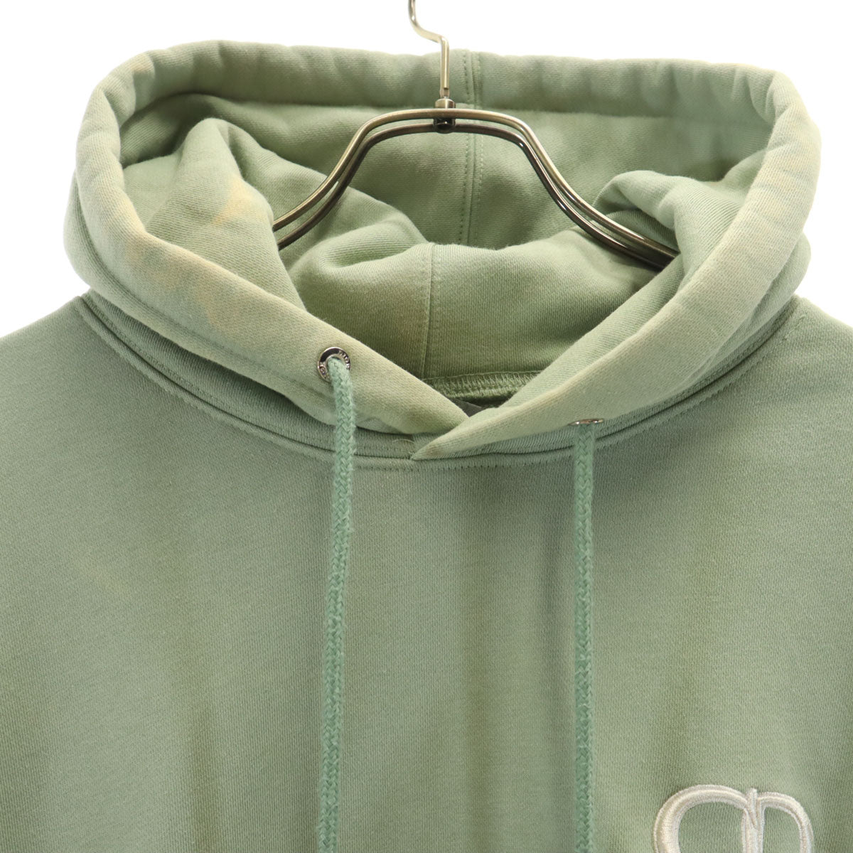Dior CD Icon Embroidered Hoodie Dusty Mint Size L