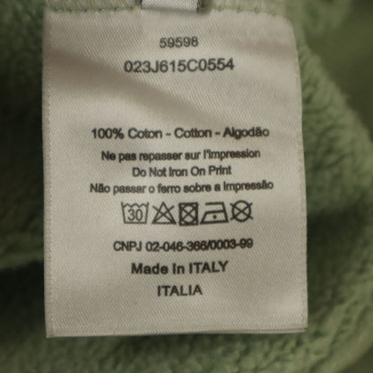 Dior CD Icon Embroidered Hoodie Dusty Mint Size L