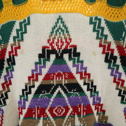 COOGI 90s Australian 3D Knit Cardigan Multi Size M