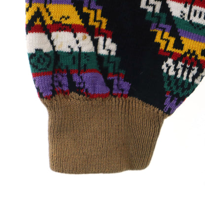 COOGI 90s Australian 3D Knit Cardigan Multi Size M