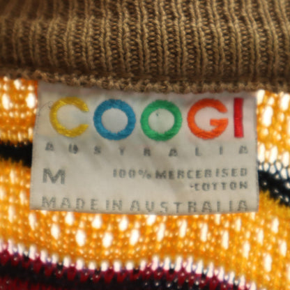 COOGI 90s Australian 3D Knit Cardigan Multi Size M