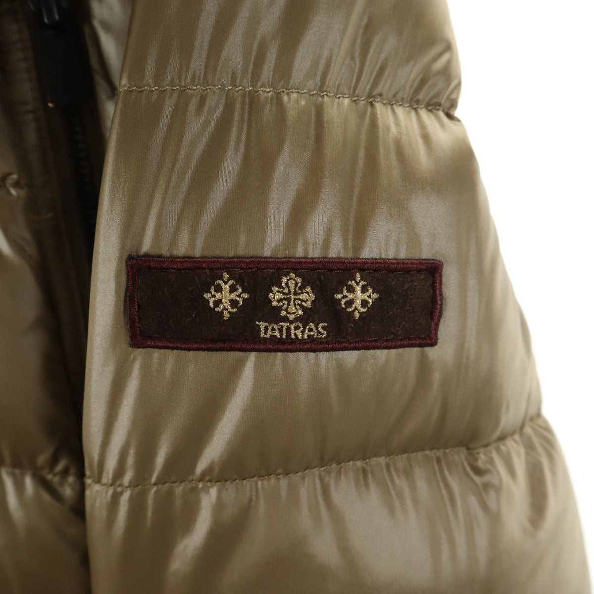 TATRAS Poland Down Jacket Olive Beige Size 2
