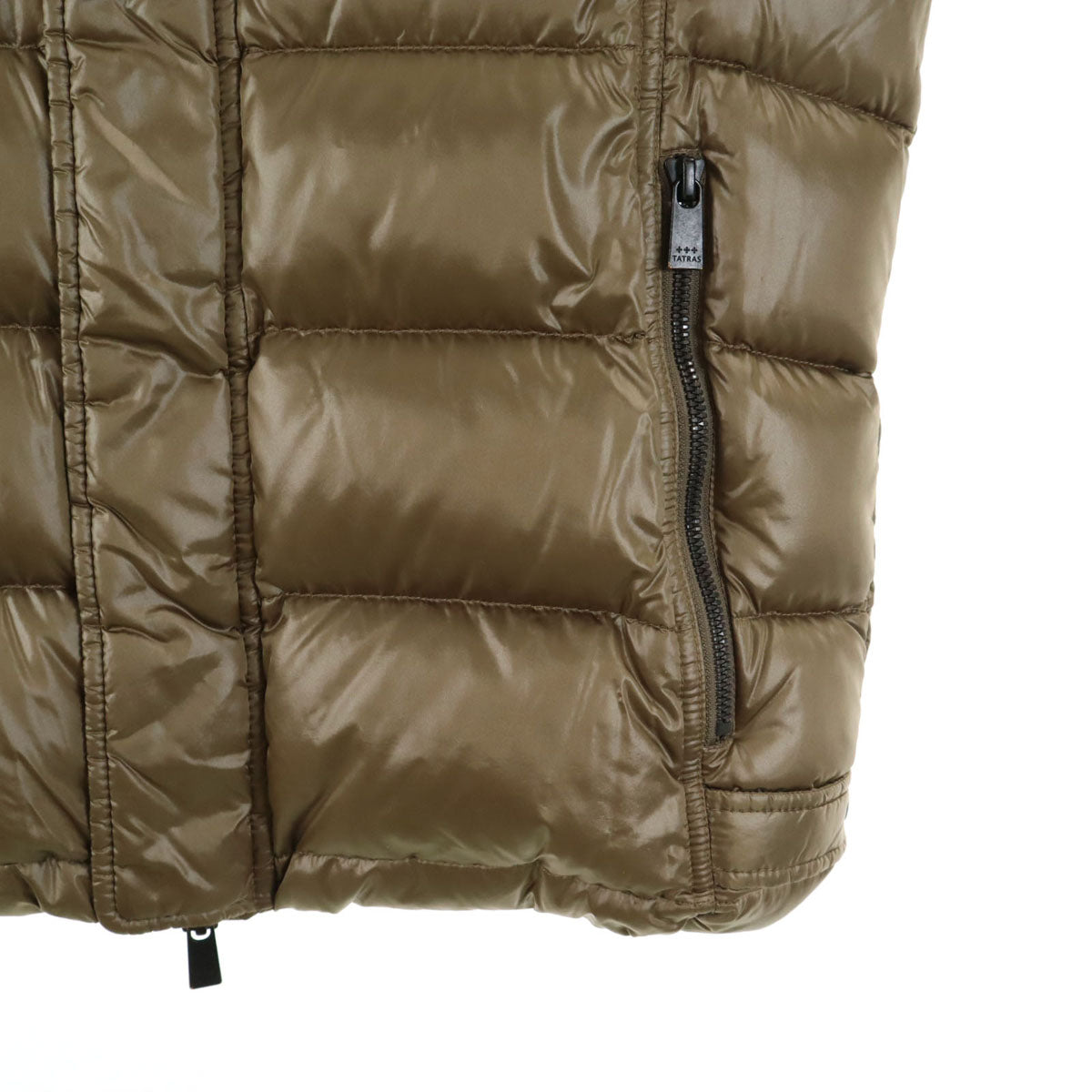 TATRAS Poland Down Jacket Olive Beige Size 2