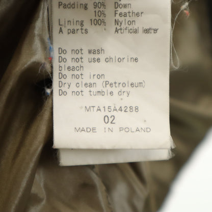 TATRAS Poland Down Jacket Olive Beige Size 2