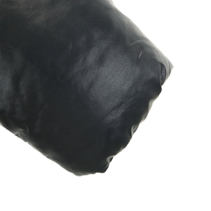 DUVETICA Kappa Raccoon Fur Down Coat Charcoal Black Size 38