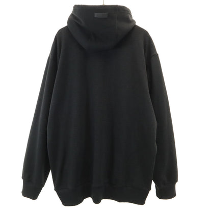 OAKLEY Long Sleeve Zip Oversized Charcoal Gray Hoodie Size 2XL