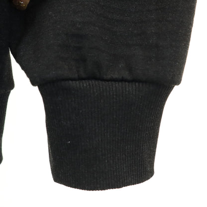 OAKLEY Long Sleeve Zip Oversized Charcoal Gray Hoodie Size 2XL