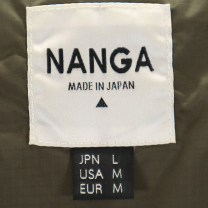 NANGA Made in Japan Olive Down Jacket Size L