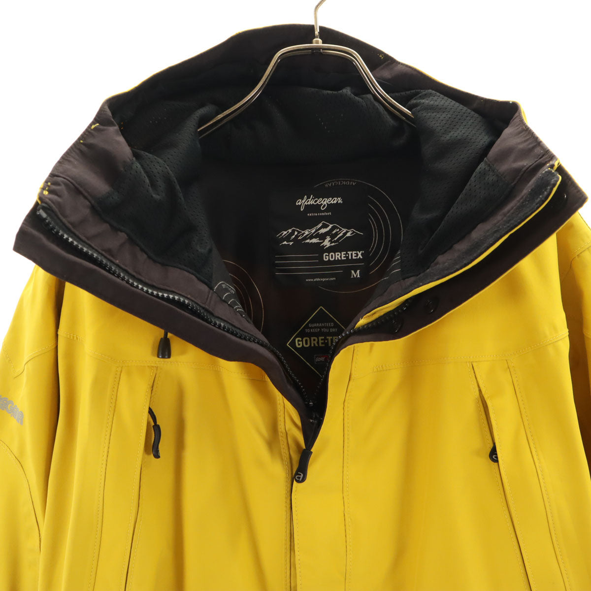 AFDICEGEAR Ski Gore-Tex Jacket Yellow Size M