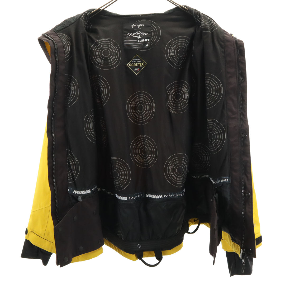 AFDICEGEAR Ski Gore-Tex Jacket Yellow Size M