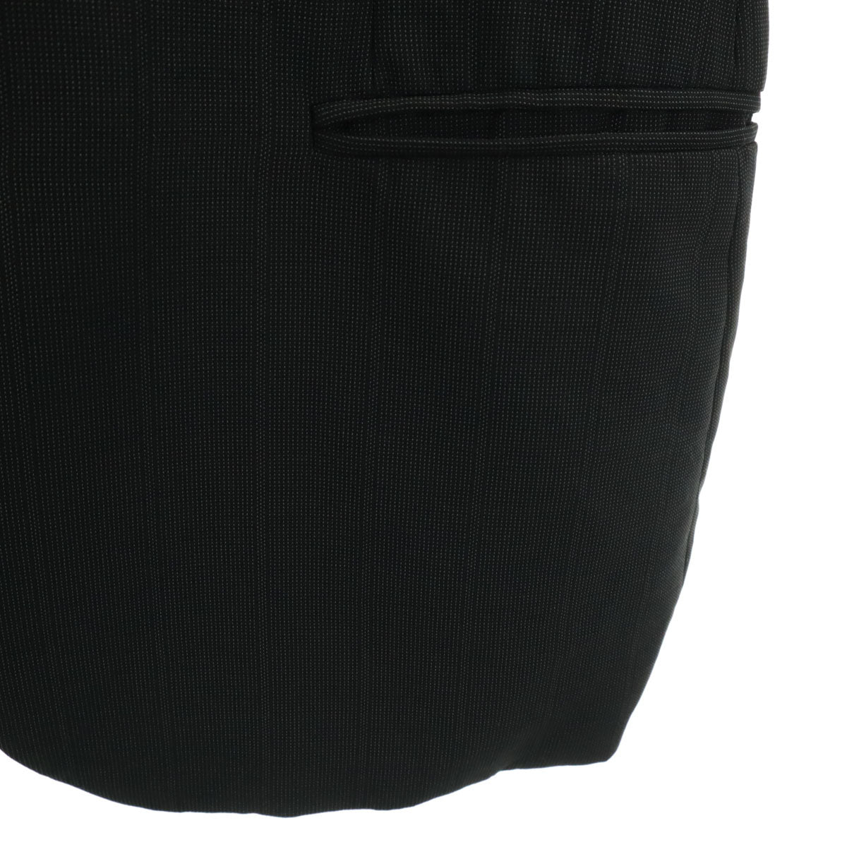 Emporio Armani 90s Italian Stripe Suit Black Size 46