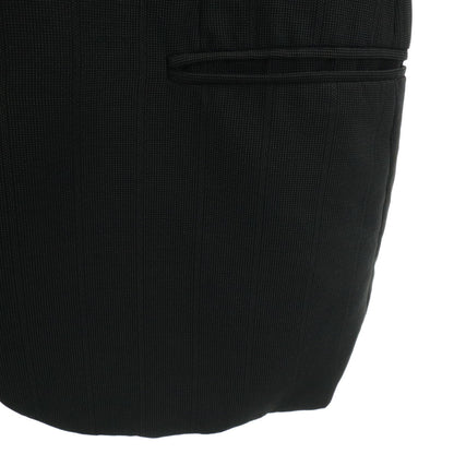 Emporio Armani 90s Italian Stripe Suit Black Size 46