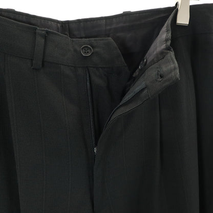 Emporio Armani 90s Italian Stripe Suit Black Size 46