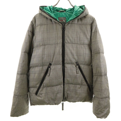DUVETICA SHIPS Collab Bulgaria Glen Check Down Jacket Size M