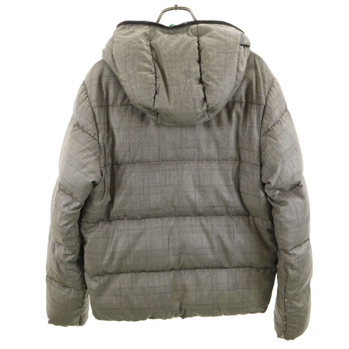 DUVETICA SHIPS Collab Bulgaria Glen Check Down Jacket Size M