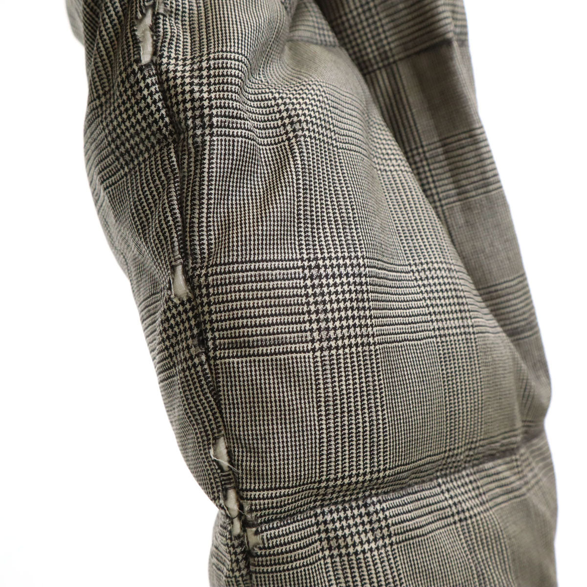 DUVETICA SHIPS Collab Bulgaria Glen Check Down Jacket Size M
