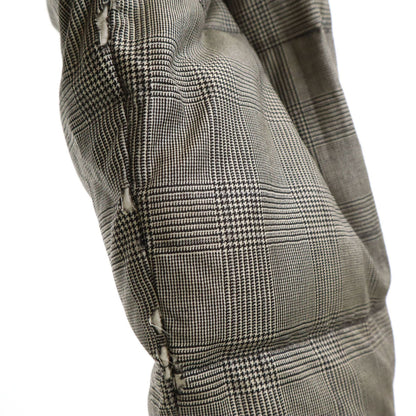 DUVETICA SHIPS Collab Bulgaria Glen Check Down Jacket Size M