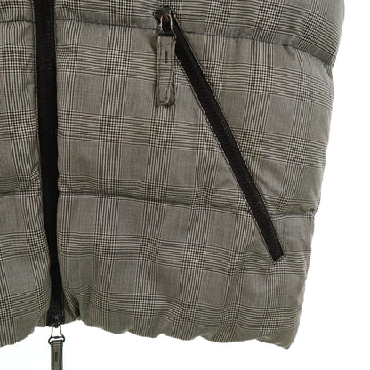 DUVETICA SHIPS Collab Bulgaria Glen Check Down Jacket Size M