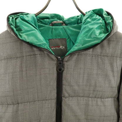 DUVETICA SHIPS Collab Bulgaria Glen Check Down Jacket Size M