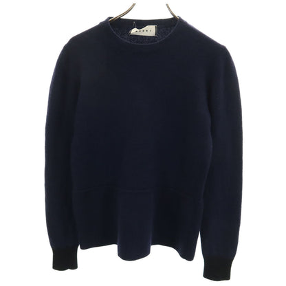 MARNI Made in Italy Long Sleeve Sweater Navy Size M