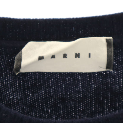 MARNI Made in Italy Long Sleeve Sweater Navy Size M