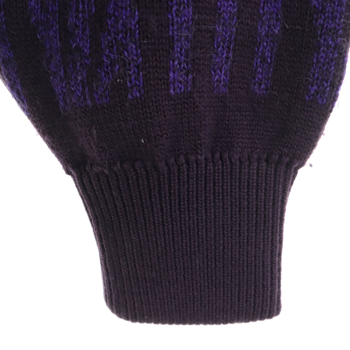 Christian Dior SPORTS 90s All-Over Sweater Purple Size M