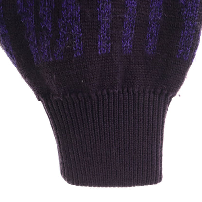 Christian Dior SPORTS 90s All-Over Sweater Purple Size M