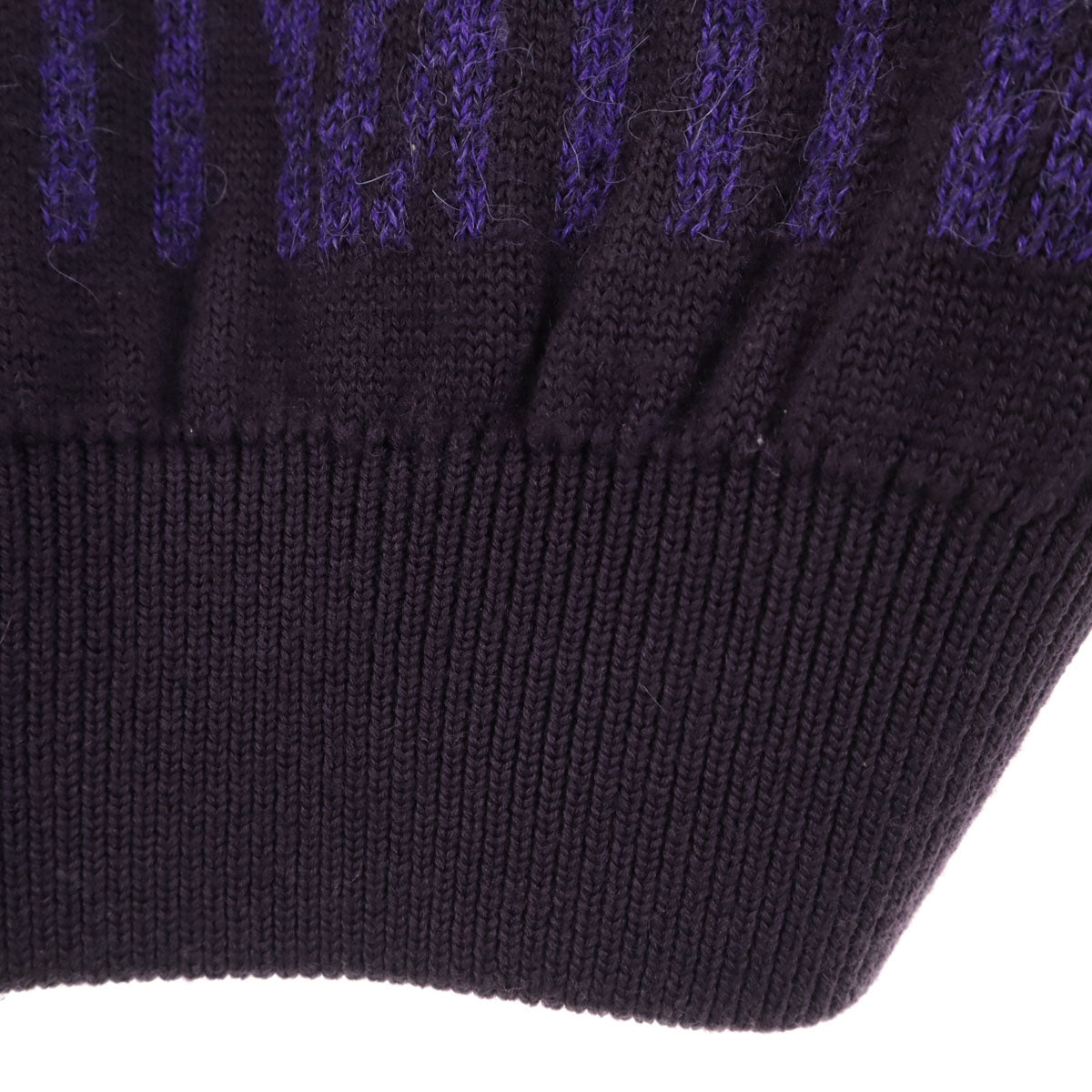 Christian Dior SPORTS 90s All-Over Sweater Purple Size M