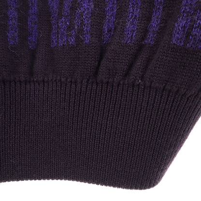 Christian Dior SPORTS 90s All-Over Sweater Purple Size M