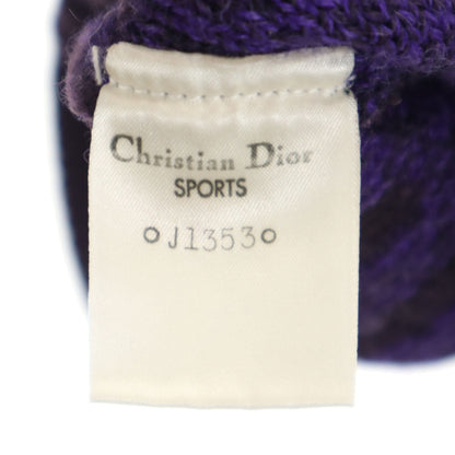Christian Dior SPORTS 90s All-Over Sweater Purple Size M