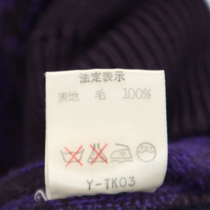 Christian Dior SPORTS 90s All-Over Sweater Purple Size M