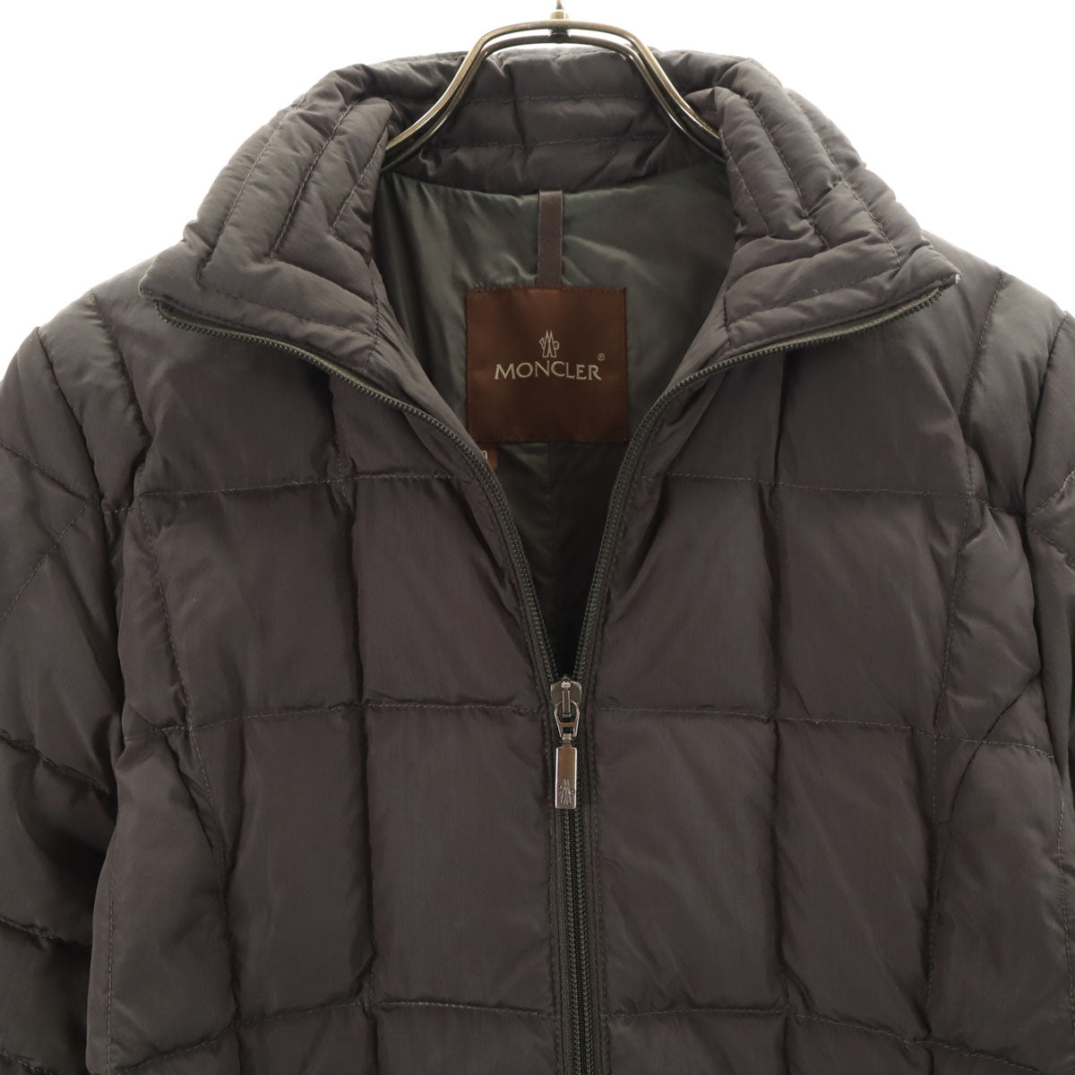 MONCLER Quilted Down Jacket Gray