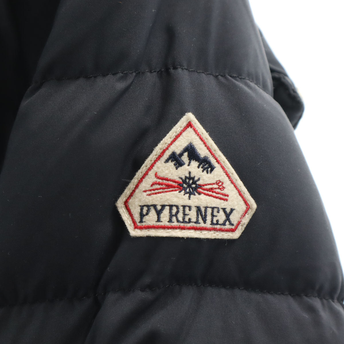 Pyrenex Down Coat Navy Size 38