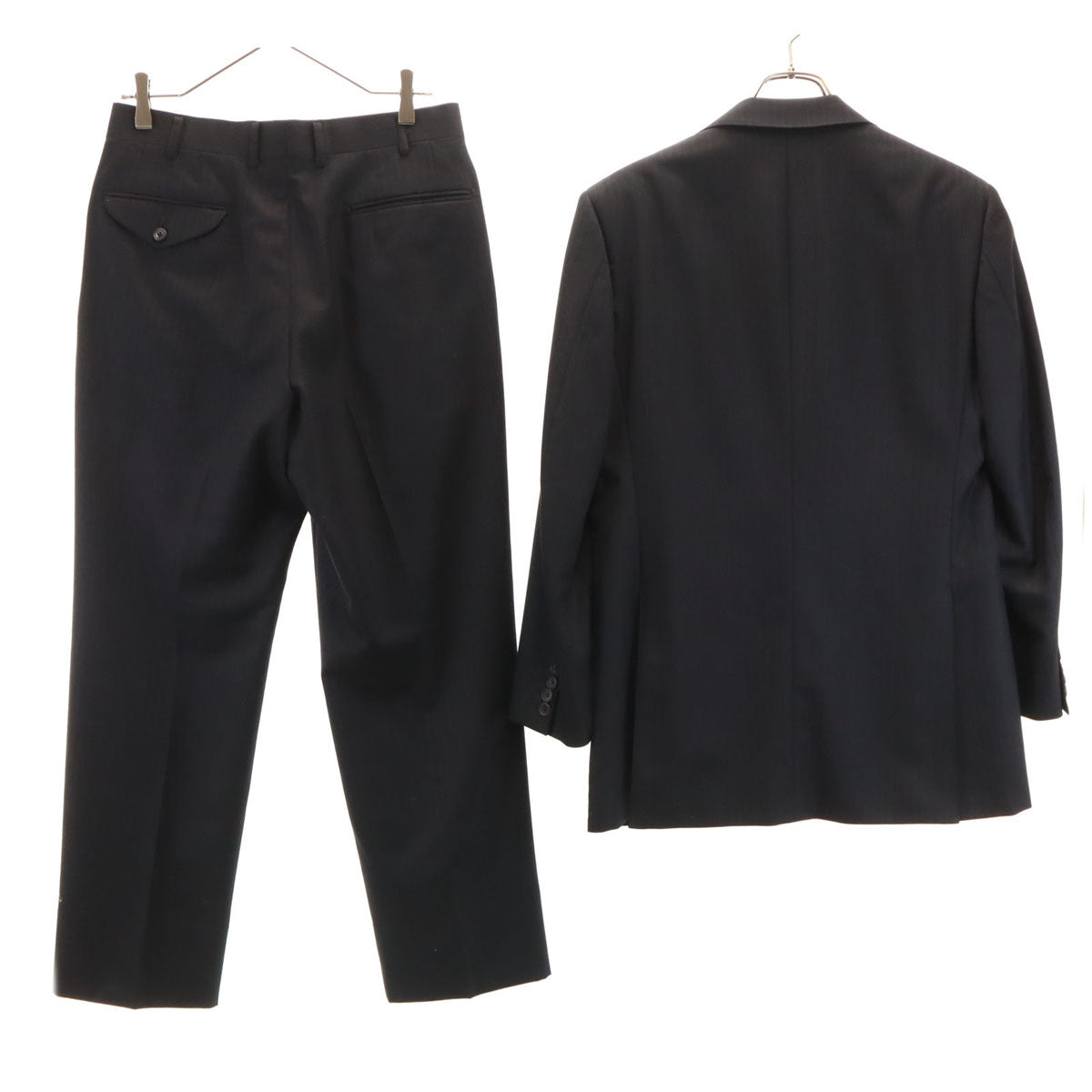 BURBERRY LONDON Herringbone Suit Set Black Size A5