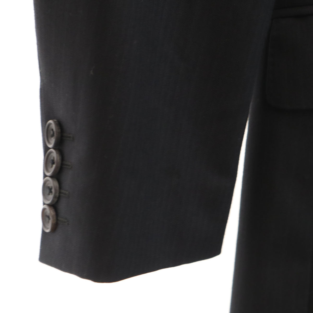 BURBERRY LONDON Herringbone Suit Set Black Size A5