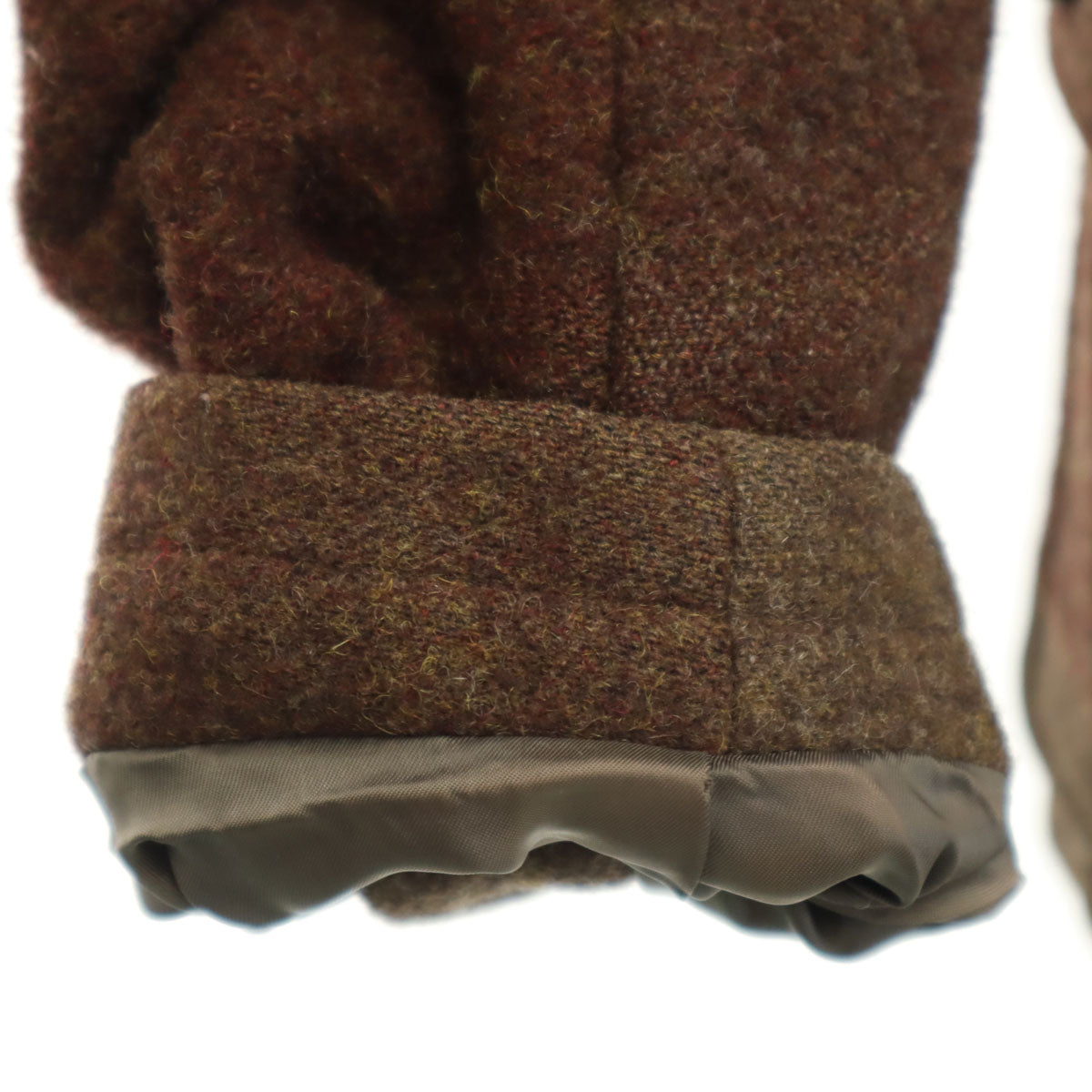 SHAREEF Wool Jacket w/ Covered Buttons Brown Size 1