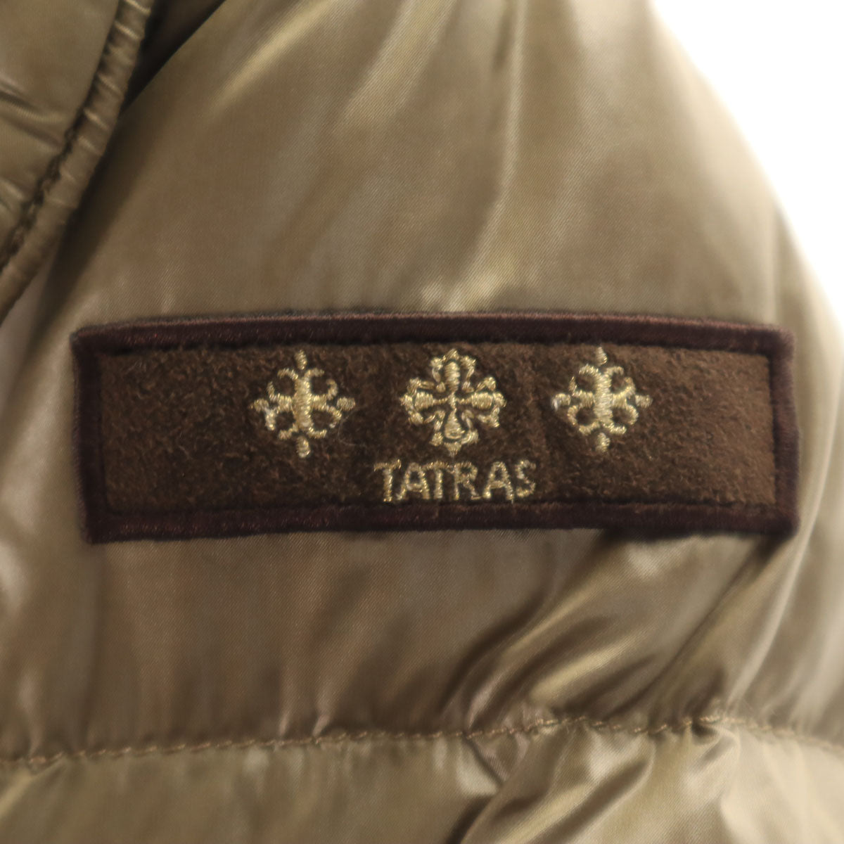 TATRAS Gold Down Coat Size 2