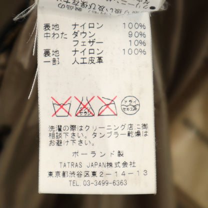TATRAS Gold Down Coat Size 2