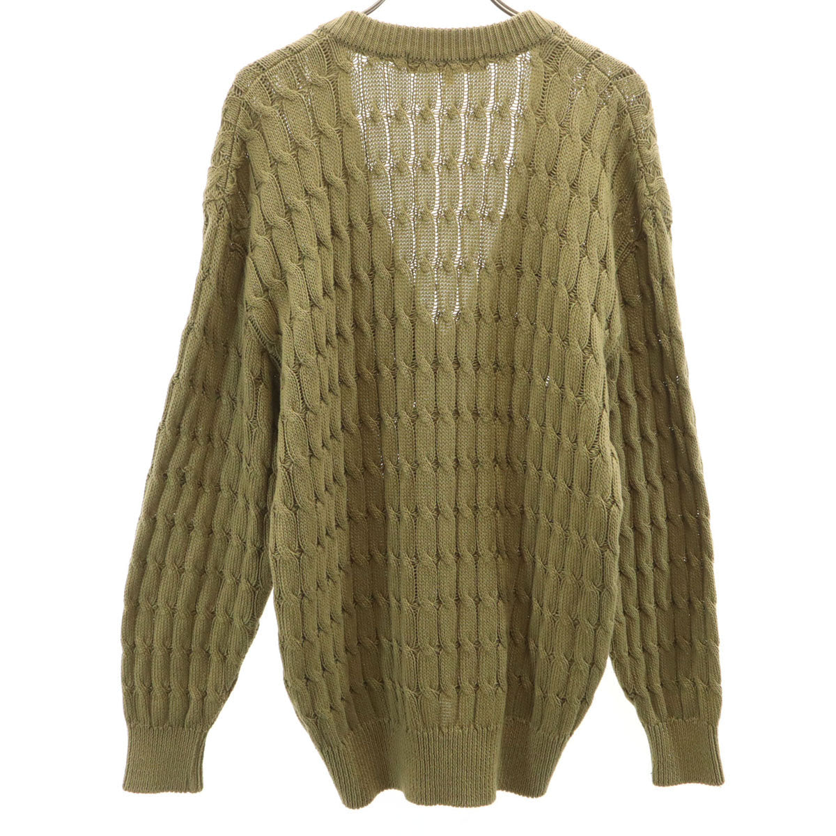 Christian Dior SPORTS 90s V-Neck Sweater Olive Size M