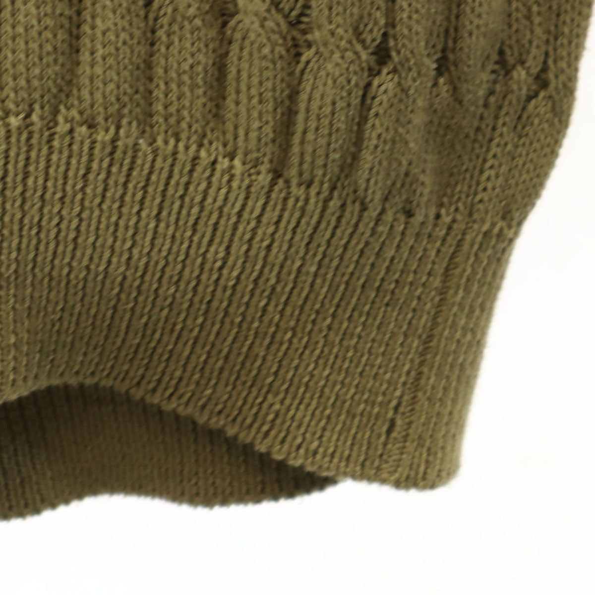 Christian Dior SPORTS 90s V-Neck Sweater Olive Size M